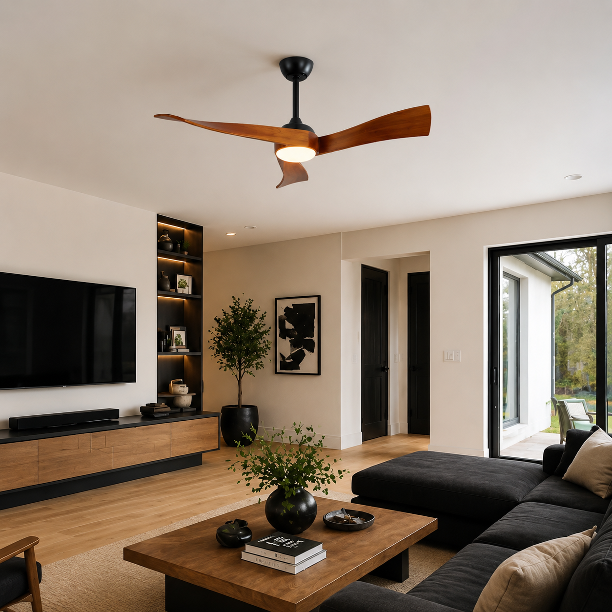 Piano - Ventilateur de plafond LED 132 cm
