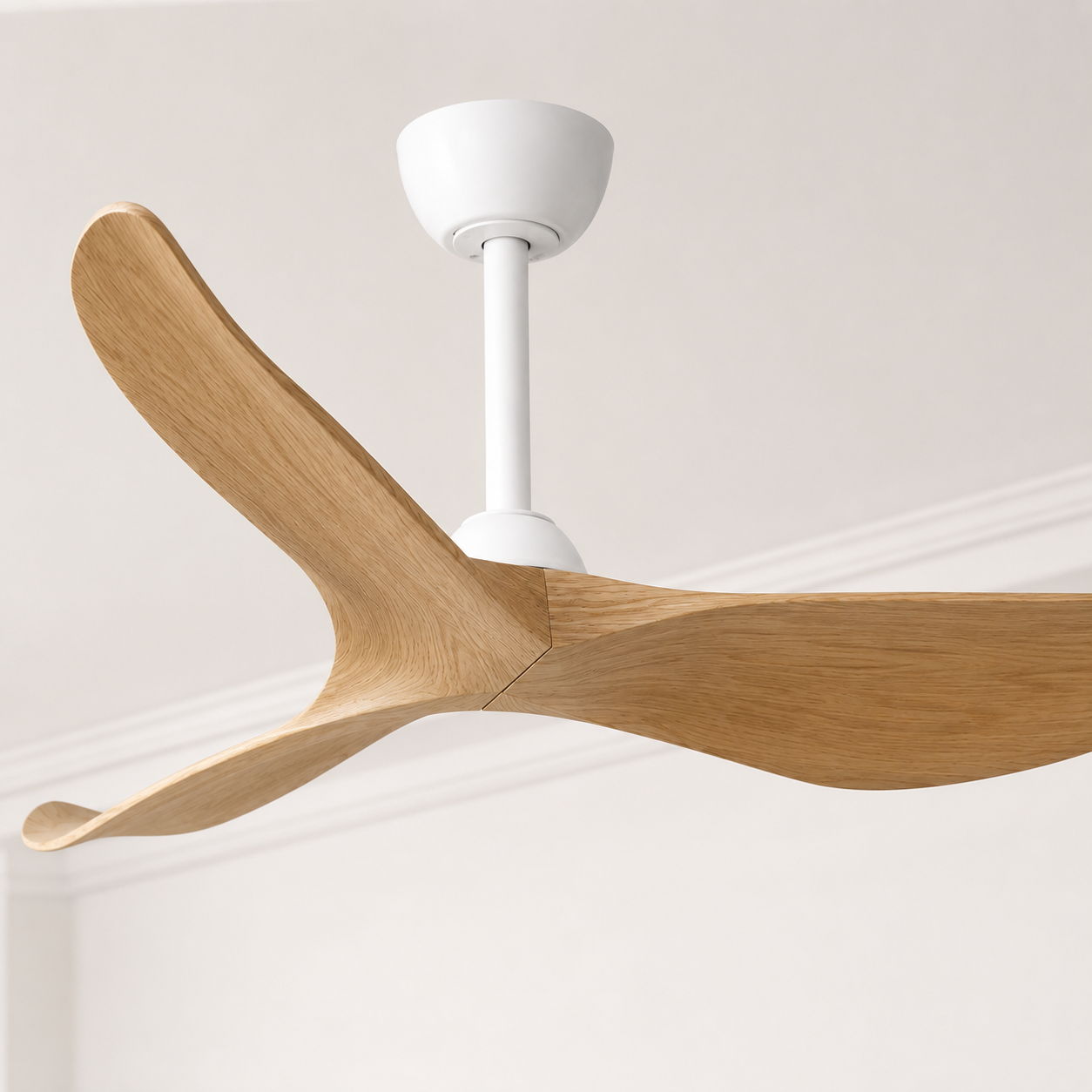 Texas -Ventilateur de plafond 132 cm avec Pales Finition Bois